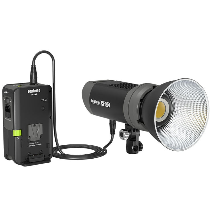 Lophoto LP-200 200W Continuous Light LED Studio Video Fill Light(US Plug) - Shoe Mount Flashes by TRIOPO | Online Shopping UK | buy2fix