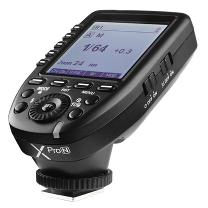 Godox Xpro-N TTL Wireless Flash Trigger for Nikon (Black) - Wireless Flash Trigger by Godox | Online Shopping UK | buy2fix