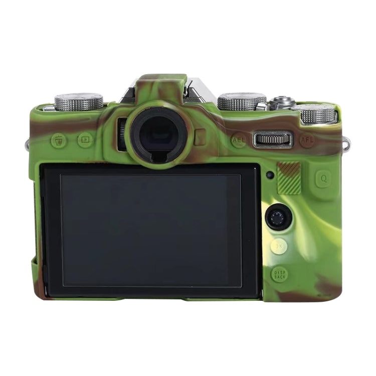 For FUJIFILM X-T30 Soft Silicone Protective Case(Camouflage) - Camera Accessories by buy2fix | Online Shopping UK | buy2fix