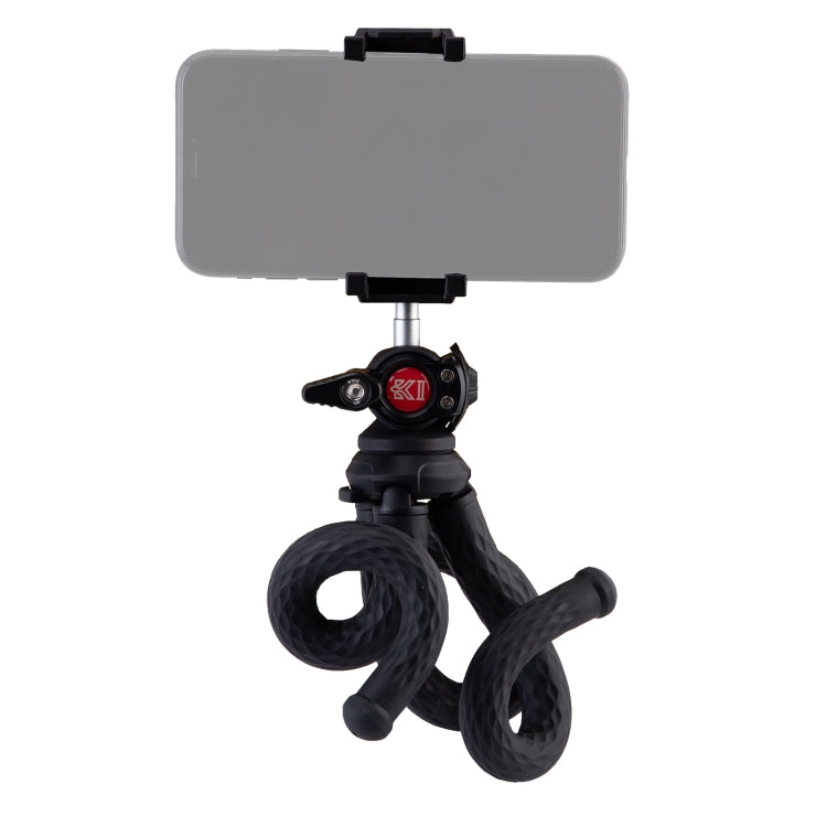 Fotopro RM-88+ Octopus Flexible Mini Desktop Tripod Mount with Phone Clamp (Black) - Camera Accessories by Fotopro | Online Shopping UK | buy2fix