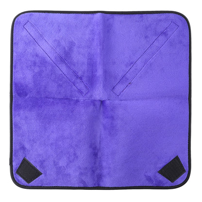Hundred-folding Cloth Photography Camera SLR Liner Lens Bag Thickening Wrapped Cloth Plus Velvet, Size: 45x45cm (Purple) - Camera Accessories by buy2fix | Online Shopping UK | buy2fix