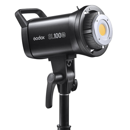 Godox SL100BI 100W 2800-6500K LED Light Studio Continuous Photo Video Light(US Plug) - Shoe Mount Flashes by Godox | Online Shopping UK | buy2fix