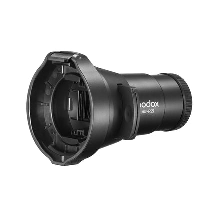 Godox AK-R21 Projection Attachment for Flash Heads (Black) -  by Godox | Online Shopping UK | buy2fix