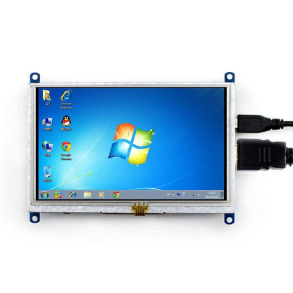 WAVESHARE 5 Inch HDMI LCD (B) 800x480 Touch Screen  for Raspberry Pi Supports Various Systems - LCD & LED Display Module by WAVESHARE | Online Shopping UK | buy2fix