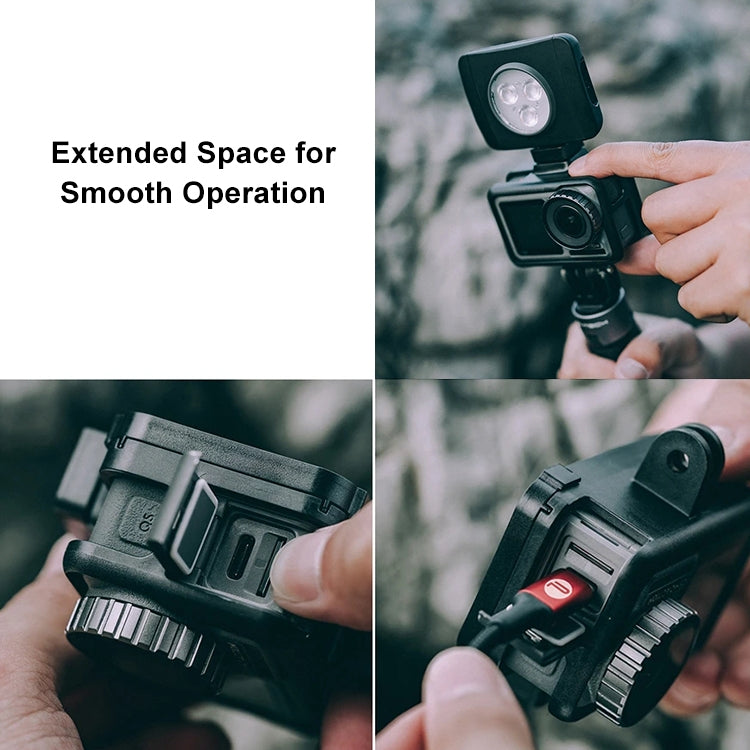 PGYTECH P-11B-010 Sports Camera Rabbit Cage Accessory Vlog for DJI Osmo Action - DJI & GoPro Accessories by PGYTECH | Online Shopping UK | buy2fix