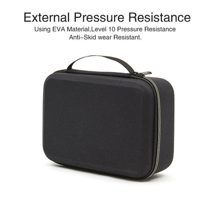 For DJI Mini 2 SE Shockproof Carrying Hard Case Storage Bag, Size: 21.5 x 29.5 x 10cm (Black Black) - DJI & GoPro Accessories by buy2fix | Online Shopping UK | buy2fix