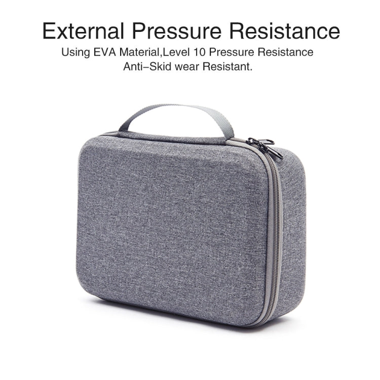 For DJI Mini 2 SE Grey Shockproof Carrying Hard Case Storage Bag, Size: 21.5 x 29.5 x 10cm (Red) - DJI & GoPro Accessories by buy2fix | Online Shopping UK | buy2fix