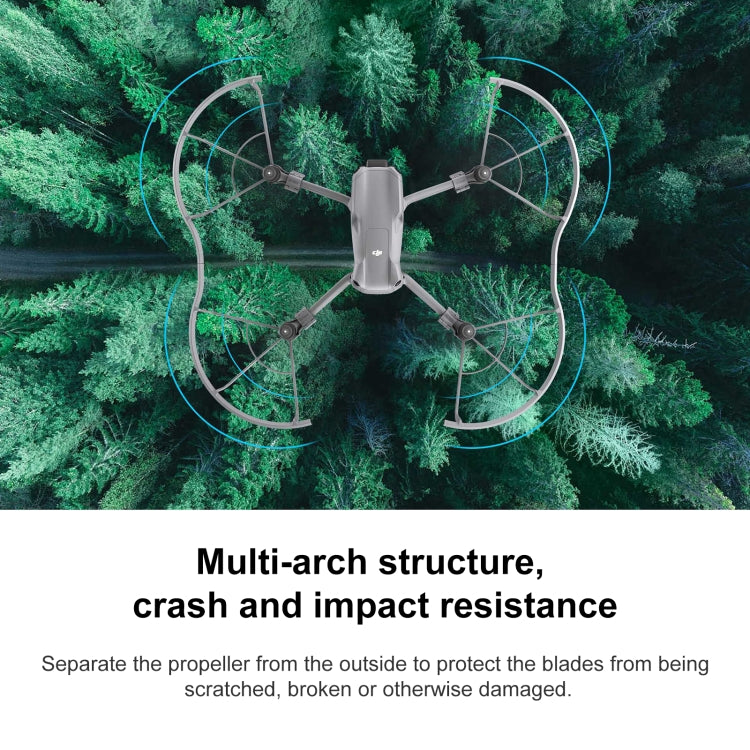 For DJI Air 3 STARTRC Drone Propeller Protective Guard Anti-collision Ring (Grey) - Other by STARTRC | Online Shopping UK | buy2fix