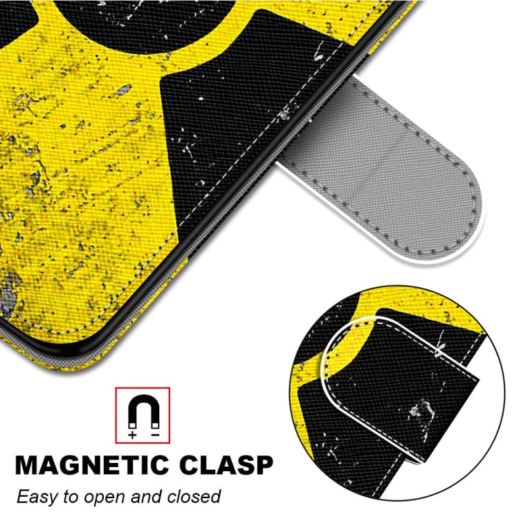 For Xiaomi Redmi 9A Coloured Drawing Cross Texture Horizontal Flip PU Leather Case with Holder & Card Slots & Wallet & Lanyard(Yellow Black Logo) - Xiaomi Cases by buy2fix | Online Shopping UK | buy2fix