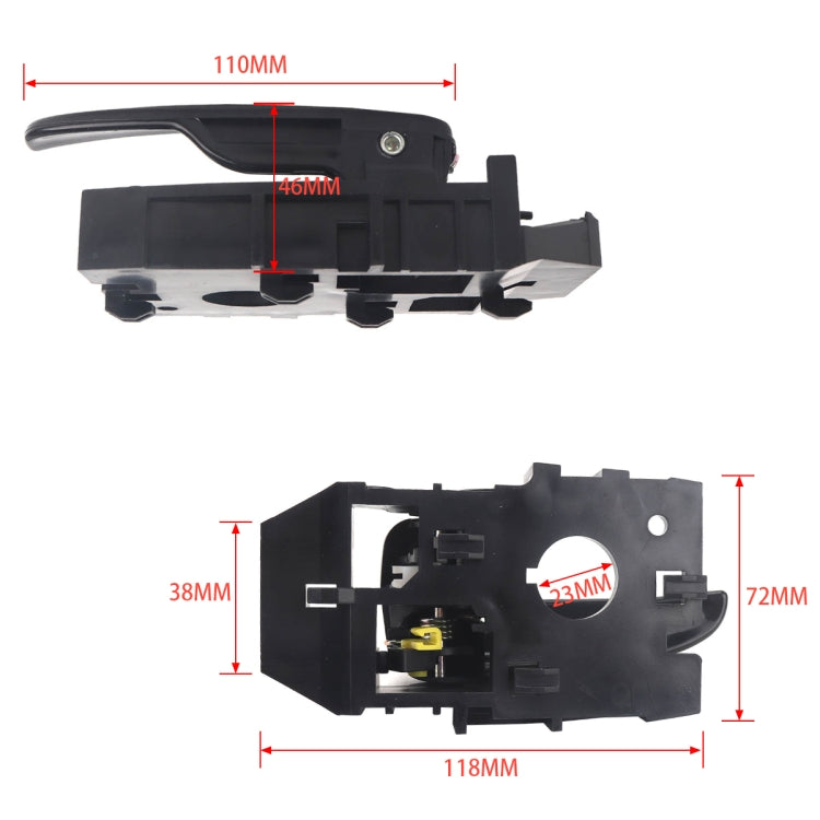 A5321-02 Car Right Side Inside Door Handle 82620-2D000 for Hyundai Elantra 2001-2006 - In Car by buy2fix | Online Shopping UK | buy2fix