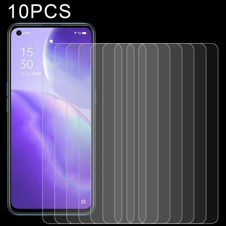 For OPPO Find X3 Lite 10 PCS 0.26mm 9H 2.5D Tempered Glass Film - OPPO Tempered Glass by PINWUYO | Online Shopping UK | buy2fix