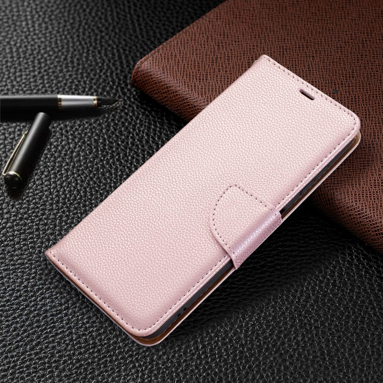 For Nokia G20 / G10 Litchi Texture Pure Color Horizontal Flip Leather Case with Holder & Card Slots & Wallet & Lanyard(Rose Gold) - Mobile Accessories by buy2fix | Online Shopping UK | buy2fix