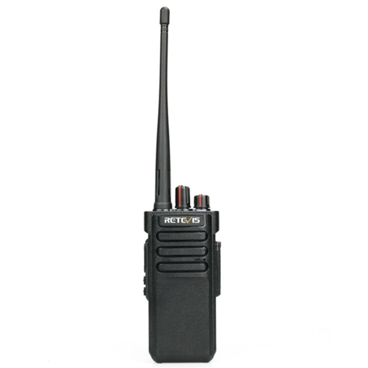 RETEVIS RT29 10W UHF 400-480MHz 16CHS Two Way Radio Handheld Walkie Talkie, EU Plug(Black) - Handheld Walkie Talkie by RETEVIS | Online Shopping UK | buy2fix