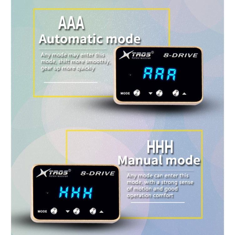 For Ford Everest 2015-2020 TROS 8-Drive Potent Booster Electronic Throttle Controller Speed Booster - In Car by TROS | Online Shopping UK | buy2fix