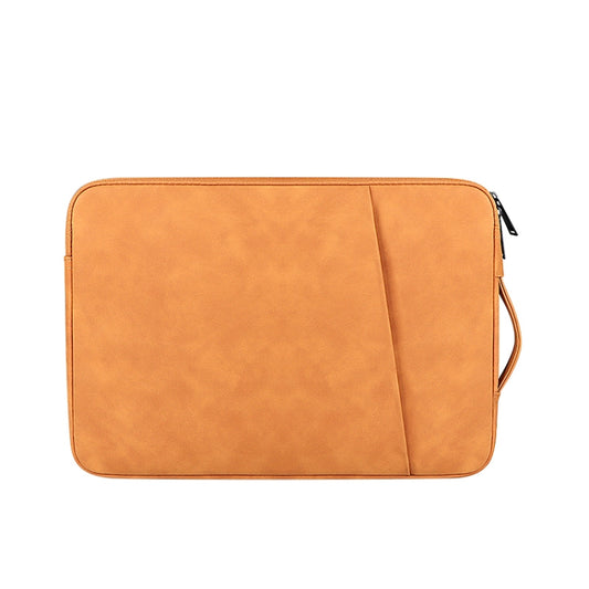 ND08 Sheepskin Notebook Iner Bag, Size:14.1-15.4 inch(Cowhide Yellow) - 14.1 inch by buy2fix | Online Shopping UK | buy2fix