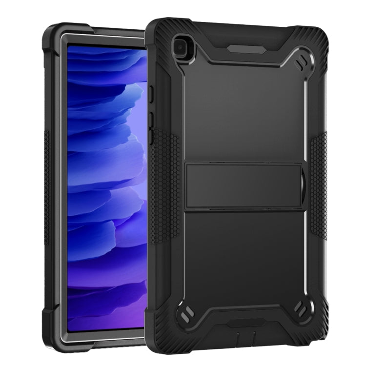 For Samsung Galaxy Tab A7 10.4 (2020) Silicone + PC Shockproof Protective Case with Holder(Black) - Other Galaxy Tab PC by buy2fix | Online Shopping UK | buy2fix