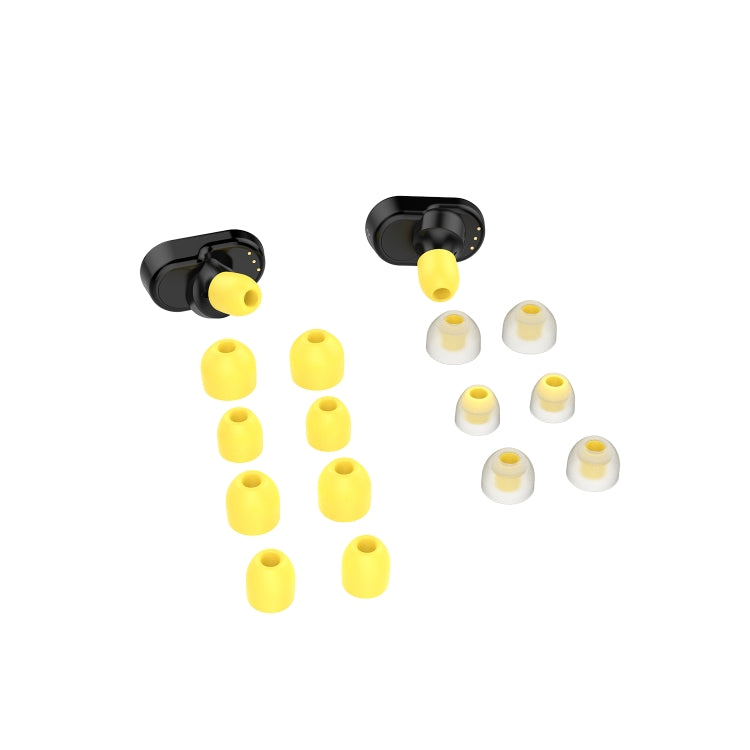 For Sony WF-1000XM4 / WF-1000XM3 Universal Earplug Sleeve Ear Cap Earmuffs(Yellow) - Apple Accessories by buy2fix | Online Shopping UK | buy2fix