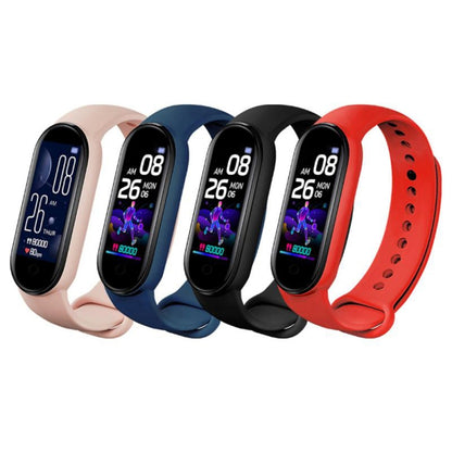 M6 Sports Smart Bracelet, Support Heart Rate Monitoring & Blood Pressure Monitoring & Sleep Monitoring & Sedentary Reminder, Type:Linear Charging(Blue) - Smart Wear by buy2fix | Online Shopping UK | buy2fix