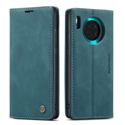 For Huawei Mate 30 4G / 5G CaseMe-013 Multifunctional Horizontal Flip Leather Case with Card Slot & Holder & Wallet(Blue) - Mobile Accessories by CaseMe | Online Shopping UK | buy2fix