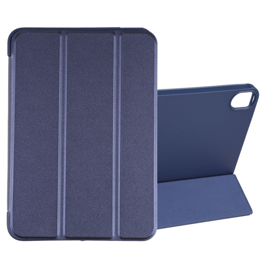 For iPad mini 2024 / mini 6 GEBEI Shockproof Horizontal Flip Tablet Case with Three-folding Holder(Royal Blue) - iPad mini 6 Cases by GEBEI | Online Shopping UK | buy2fix