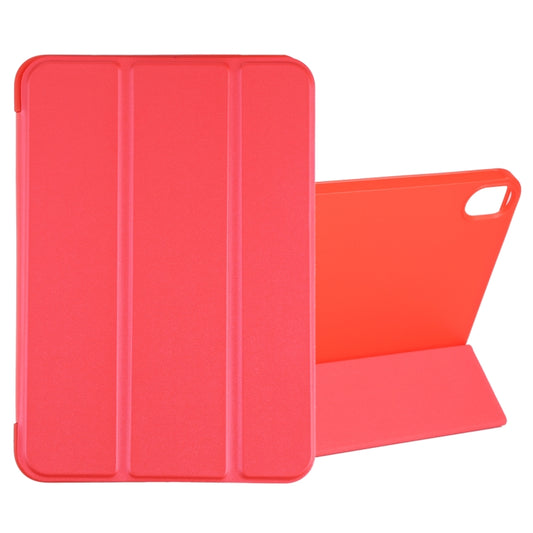 For iPad mini 2024 / mini 6 GEBEI Shockproof Horizontal Flip Tablet Case with Three-folding Holder(Red) - iPad mini 6 Cases by GEBEI | Online Shopping UK | buy2fix