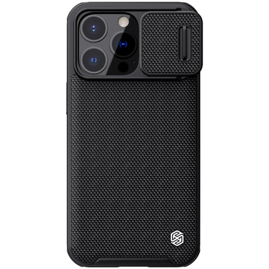 For iPhone 13 Pro NILLKIN Texture Pro PC + TPU Camshield Phone Protective Case (Black) - Apple Accessories by NILLKIN | Online Shopping UK | buy2fix