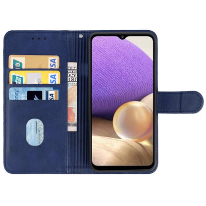 Leather Phone Case For Samsung Galaxy A33 5G(Blue) - Samsung Accessories by buy2fix | Online Shopping UK | buy2fix