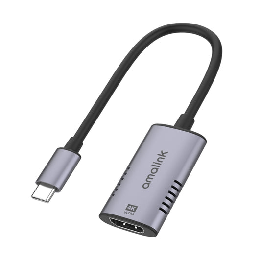 amalink UC523 Type-C / USB-C to HDMI Adapter(Grey) - Computer & Networking by amalink | Online Shopping UK | buy2fix