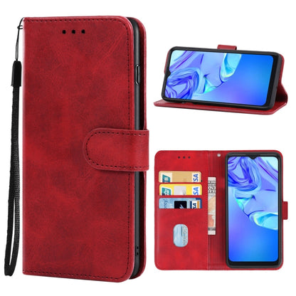 Leather Phone Case For TCL 305 / 30 SE / 306 & Sharp Aquos V6 / V6 Plus(Red) - More Brand by buy2fix | Online Shopping UK | buy2fix