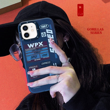 For iPhone 12 WK WPC-015 Gorillas Series Cool PC + TPU Phone Case(WGC-011) - iPhone 12 / 12 Pro Cases by WK | Online Shopping UK | buy2fix