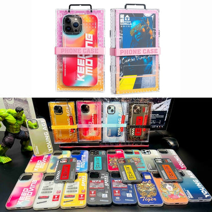 For iPhone 12 WK WPC-015 Gorillas Series Cool PC + TPU Phone Case(WGC-011) - iPhone 12 / 12 Pro Cases by WK | Online Shopping UK | buy2fix