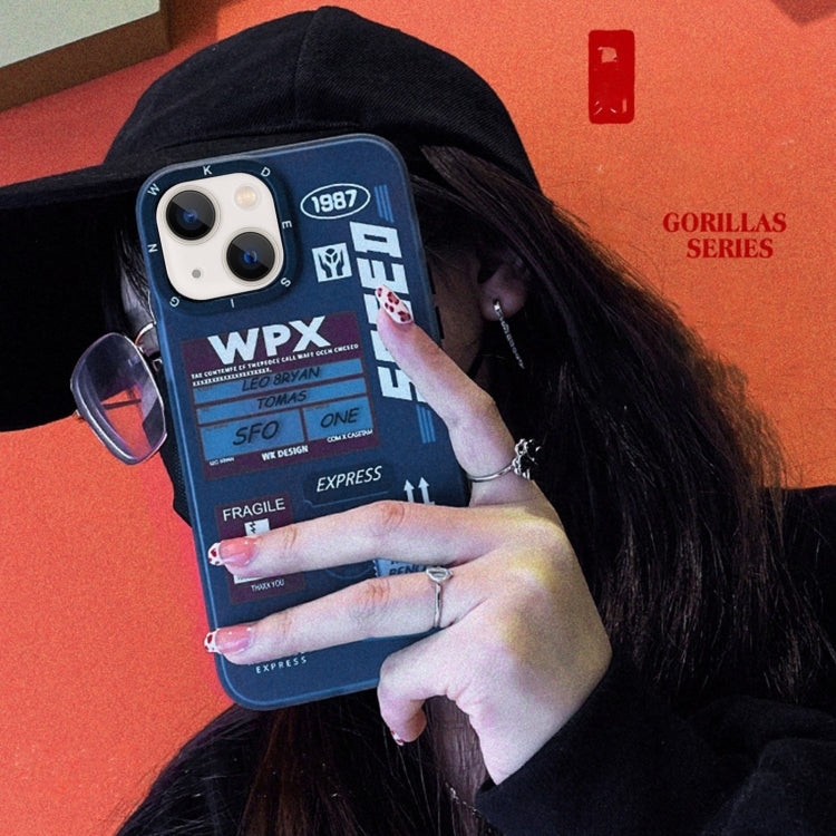 For iPhone 13 WK WPC-015 Gorillas Series Cool PC + TPU Phone Case(WGC-011) - iPhone 13 Cases by WK | Online Shopping UK | buy2fix