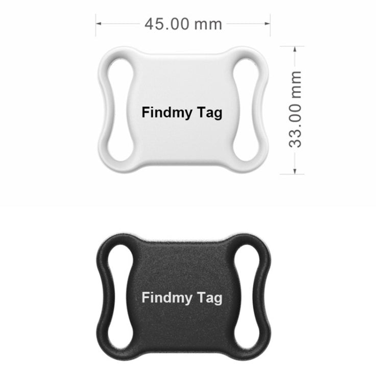 Findmy Tag Special Shape Smart Bluetooth Anti- lost Alarm Locator Tracker(Black) - Security by buy2fix | Online Shopping UK | buy2fix