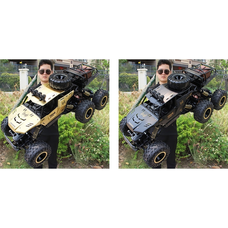 4WD Oversized Alloy Six Wheel Vehicle RC Car(Gold) - RC Cars by buy2fix | Online Shopping UK | buy2fix