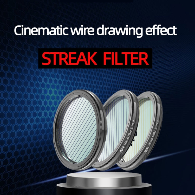 JSR Starlight Drawing Camera Lens Filter, Size:86mm(Streak Blue) - Camera Accessories by JSR | Online Shopping UK | buy2fix