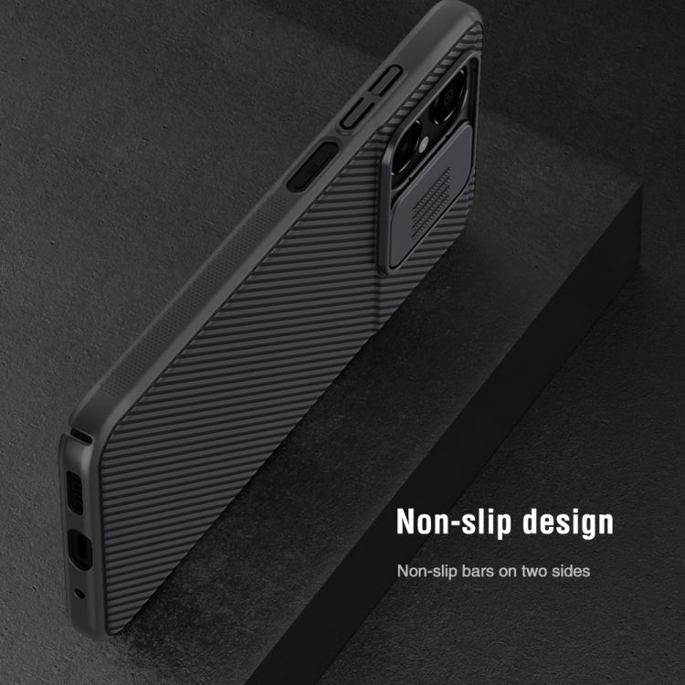 For Xiaomi Poco M4 5G NILLKIN Black Mirror Series Camshield PC Phone Case(Black) - Xiaomi Cases by NILLKIN | Online Shopping UK | buy2fix