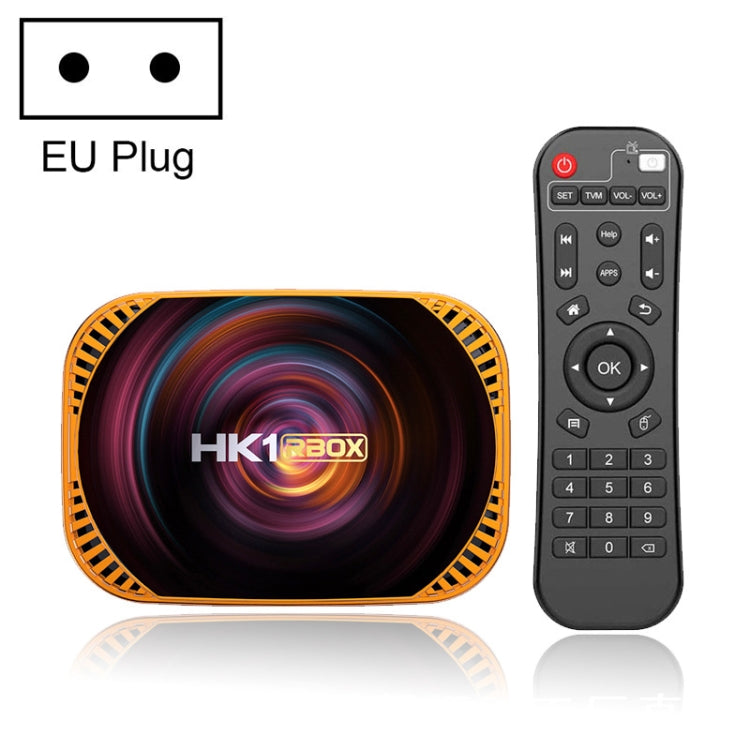 MECOOL HK1RBOX X4 4K TV Box, Android 11 Amlogic S905X4 CPU with RC 4GB+32GB(EU Plug) - Consumer Electronics by MECOOL | Online Shopping UK | buy2fix