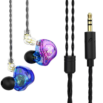 QKZ AK6 MAX In-ear Dynamic Subwoofer Wire-controlled Earphone, Version:Standard Version(Colorful) - In Ear Wired Earphone by QKZ | Online Shopping UK | buy2fix