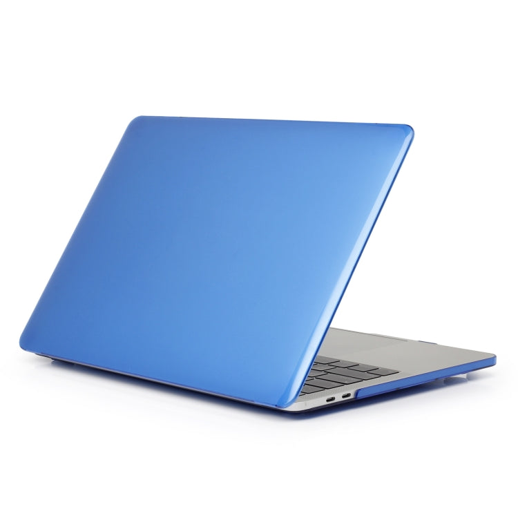 Laptop Crystal Style Protective Case For MacBook Pro 13.3 inch A2338 2022(Dark Blue) - MacBook Pro Cases by buy2fix | Online Shopping UK | buy2fix