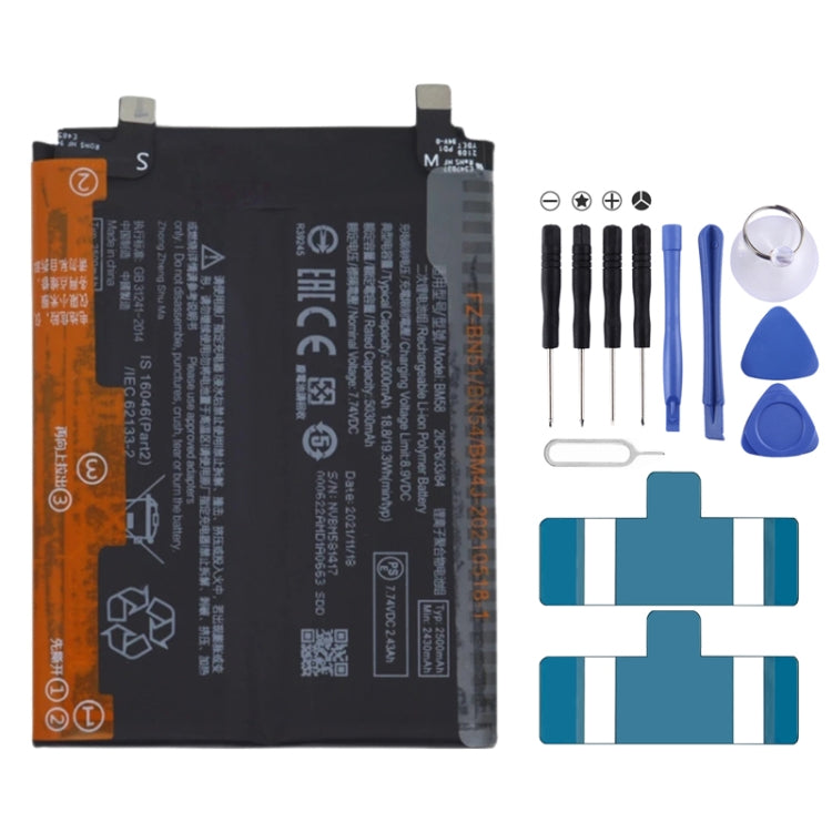 BM58 5000mAh Li-Polymer Battery Replacement For Xiaomi 11T / 11T Pro - For Xiaomi by buy2fix | Online Shopping UK | buy2fix