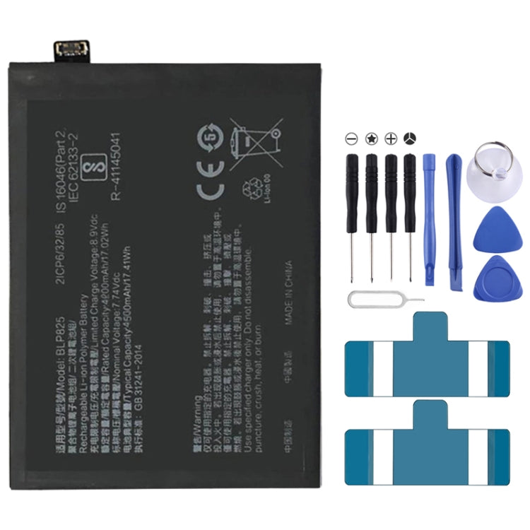 BLP825 4500 mAh Li-Polymer Battery Replacement For OPPO Reno5 Pro+ 5G/Reno6 Pro+ 5G - For OPPO by buy2fix | Online Shopping UK | buy2fix