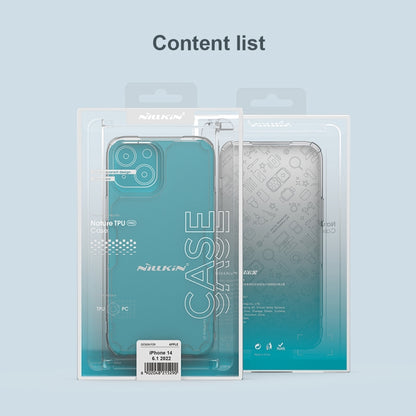 For iPhone 14 NILLKIN Ultra Clear PC + TPU Phone Case (Blue) - iPhone 14 Cases by NILLKIN | Online Shopping UK | buy2fix