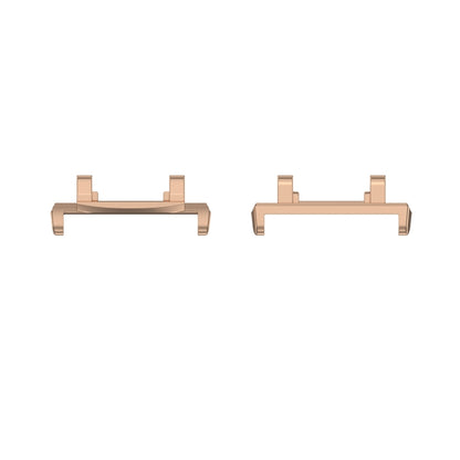 For AMAZFIT T-Rex 2 2 in 1 Metal Watch Band Connectors(Rose Gold) - Smart Wear by buy2fix | Online Shopping UK | buy2fix
