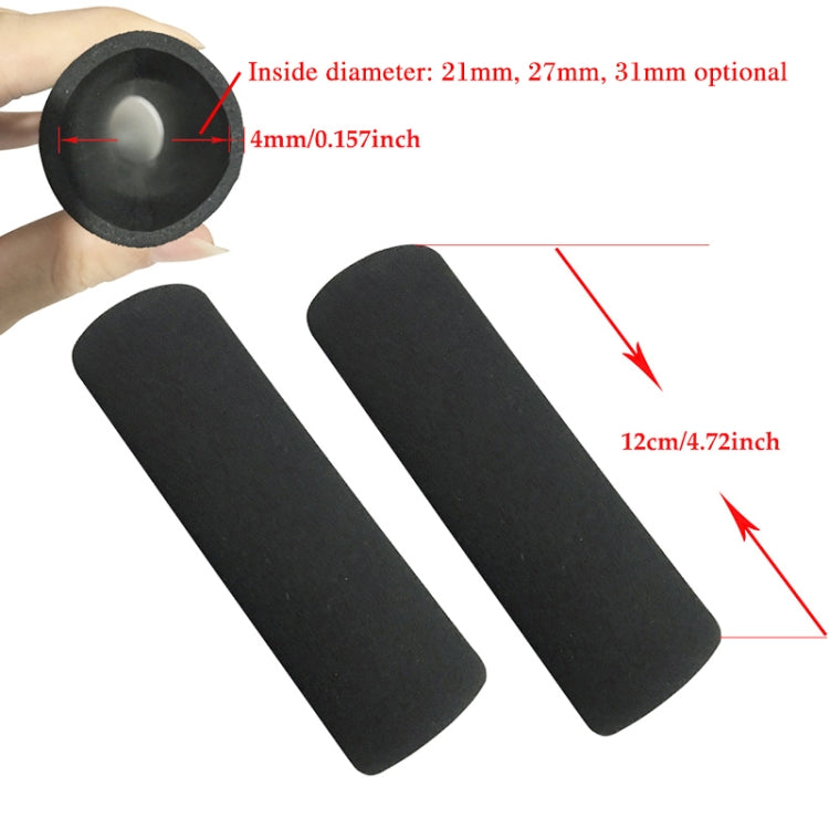 5 Sets Motorcycle Non-slip Sweat-absorbing Waterproof Sponge Handle Cover, Inside Diameter:21mm - In Car by buy2fix | Online Shopping UK | buy2fix