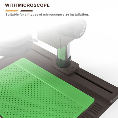 BAKU BA-697 2 in 1 Microscope Maintenance Insulation Pad - Working Mat by BAKU | Online Shopping UK | buy2fix