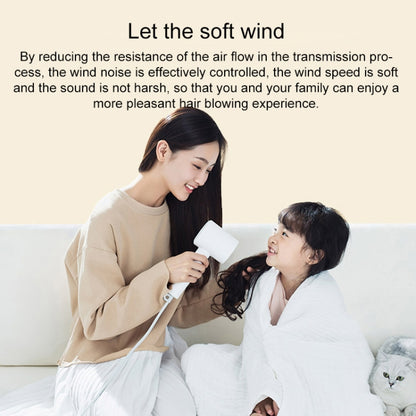 Original Xiaomi Mijia H300 Negative Ion Quick Drying Electric Hair Dryer, US Plug(White) - Home & Garden by Xiaomi | Online Shopping UK | buy2fix