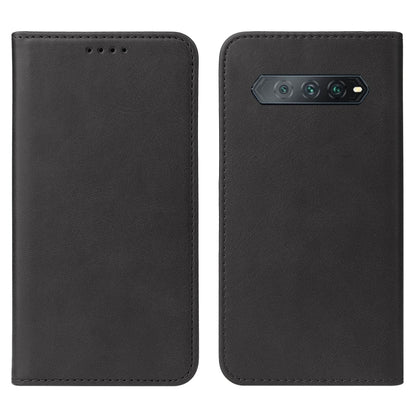 For Xiaomi Black Shark 4s Pro Magnetic Closure Leather Phone Case(Black) - Xiaomi Cases by buy2fix | Online Shopping UK | buy2fix