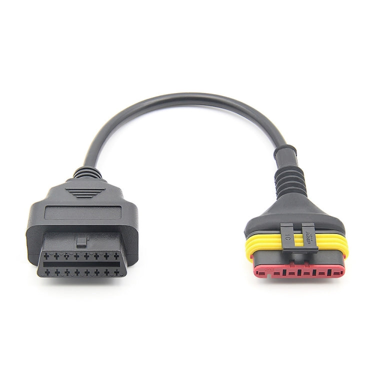 Motorcycle OBD 6 Pin to 16 Pin Adapter Cable for Benelli - In Car by buy2fix | Online Shopping UK | buy2fix