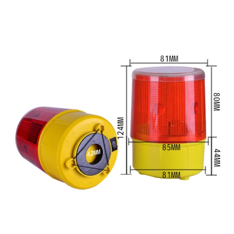 Night Solar Safety Warning Flash Light, Specification:04 Magnet(White) - In Car by buy2fix | Online Shopping UK | buy2fix