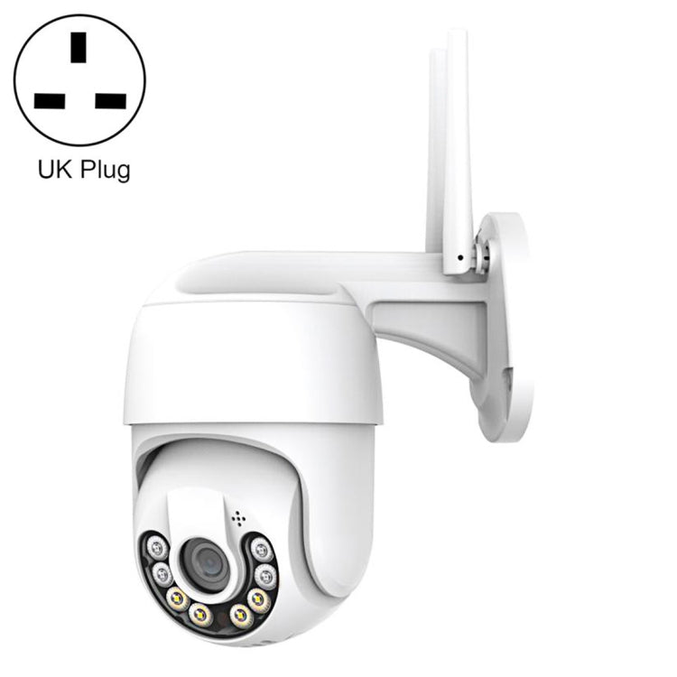QX59 1920 x 1080P HD 2MP Wireless WiFi Smart Surveillance Camera, Specification:UK Plug - Security by buy2fix | Online Shopping UK | buy2fix